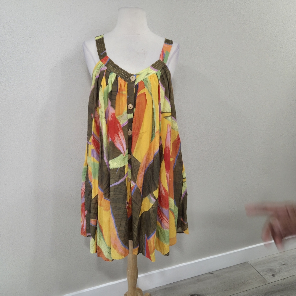 FARM Rio Multicolor Midi Dress - Picture 2 of 10